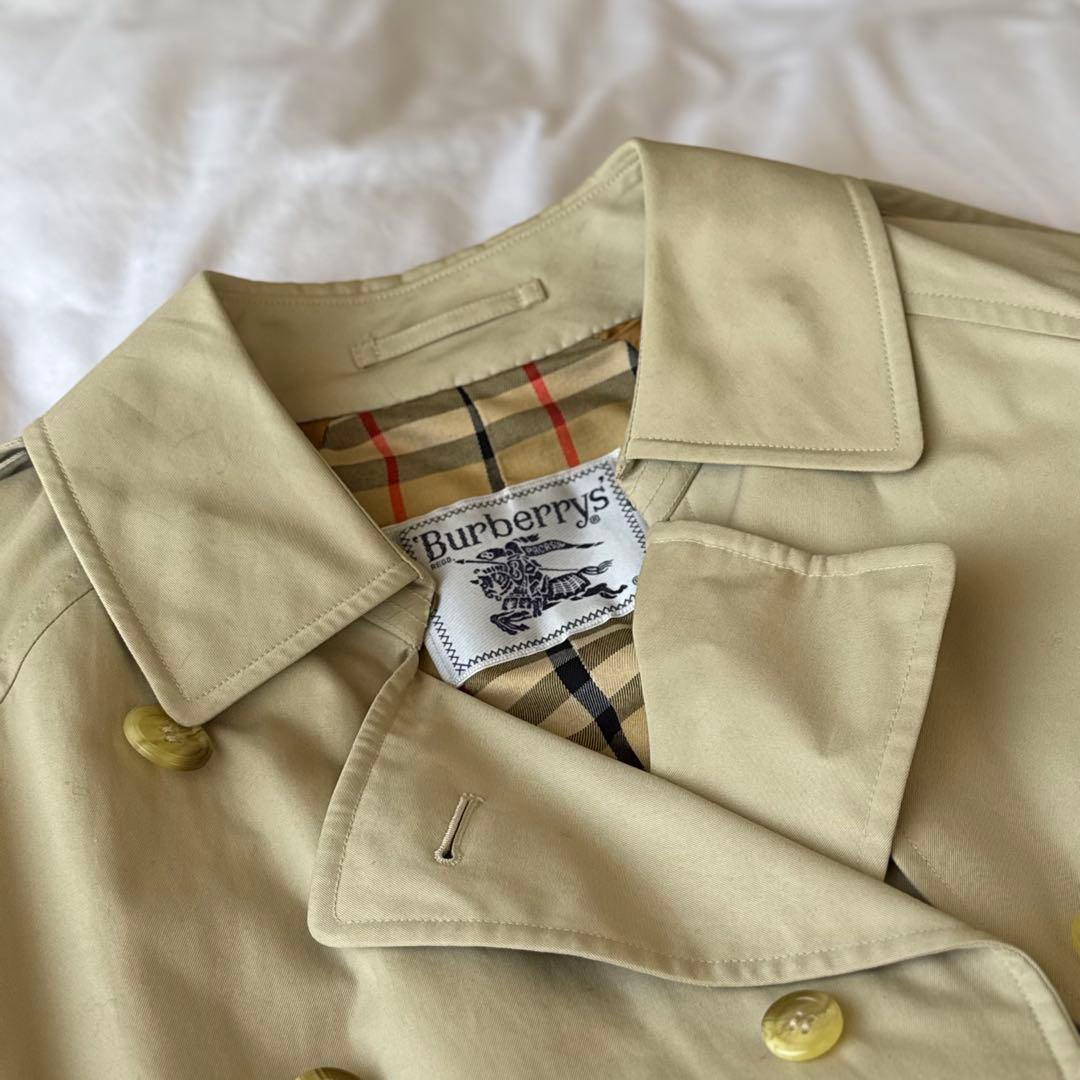 【 美品 】BURBERRYs レディース トレンチコート ノバチェック