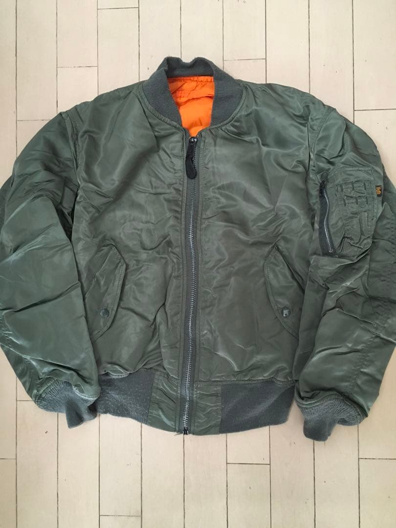 ALPHA 90s MA-1フライトジャケット　M