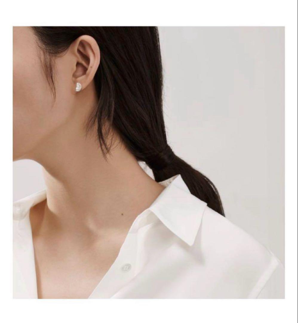 ティファニーミニビーンピアスTiffany TIFFANYビーンシルバー925