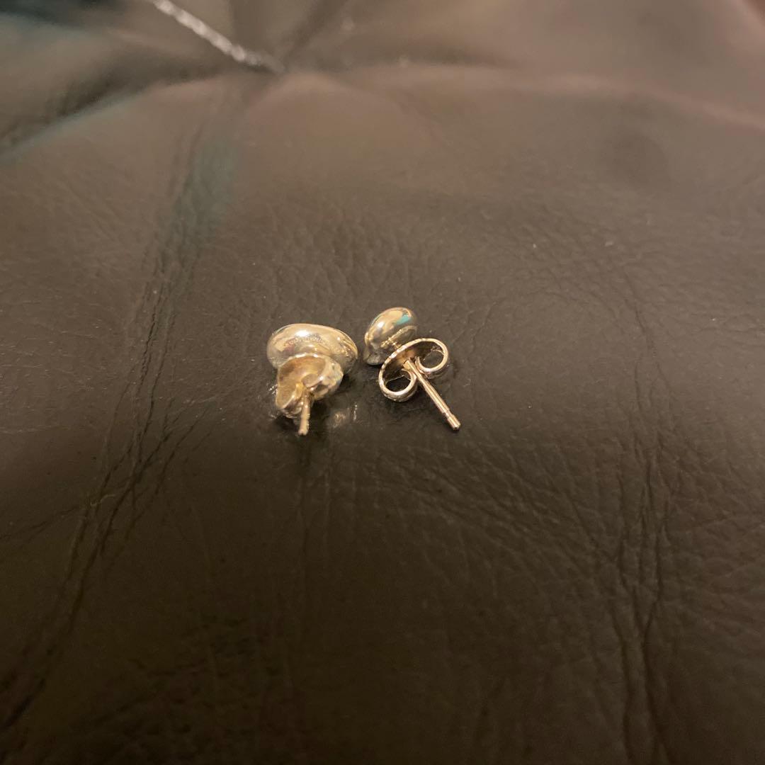 ティファニーミニビーンピアスTiffany TIFFANYビーンシルバー925