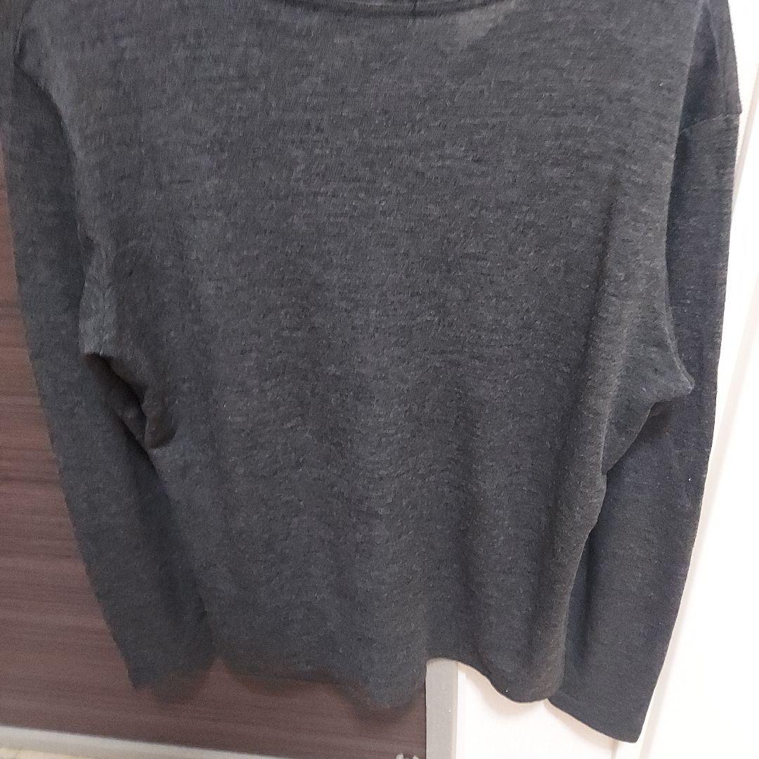 LOUIS VUITTON ダークグレー 長袖セータータイムセール3日迄