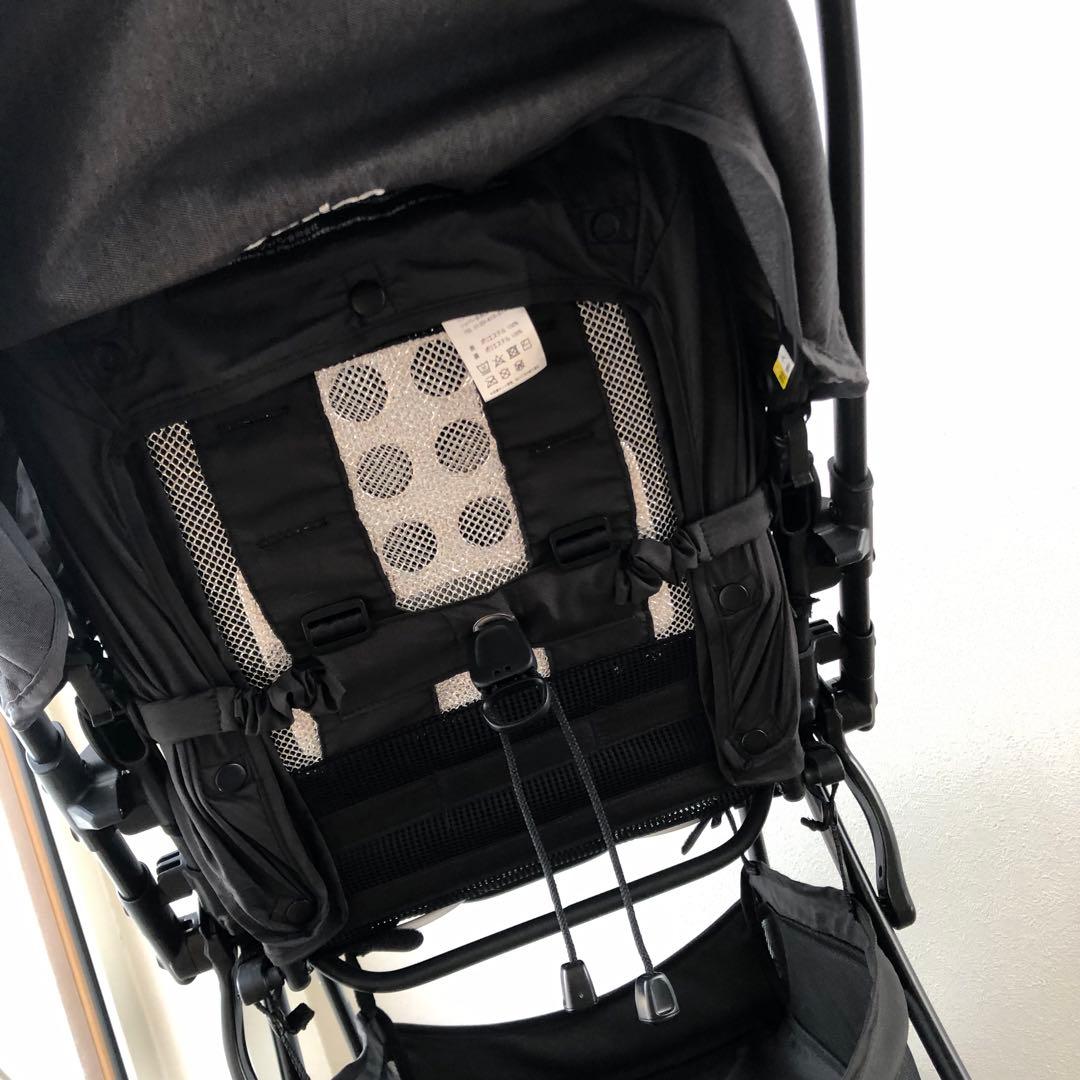美品　アップリカ　ラクーナクッションAE ベビーカー　軽量　説明書付き　グレー