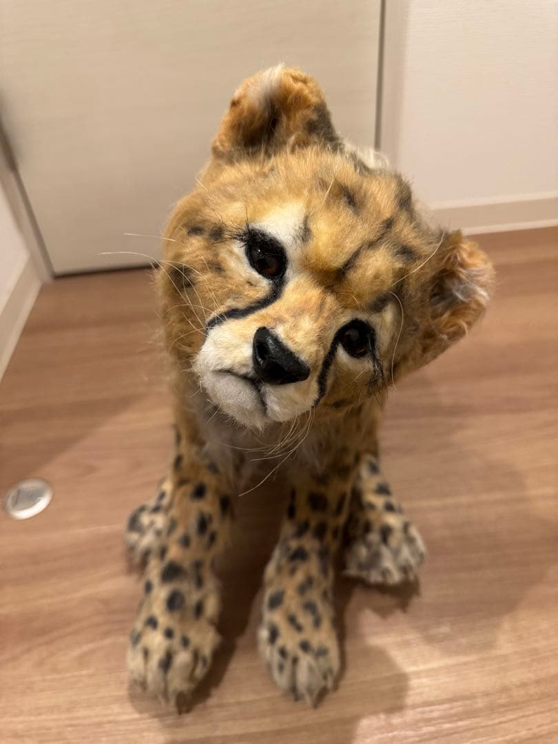 海外作家様作　アートドール　チーターの子供