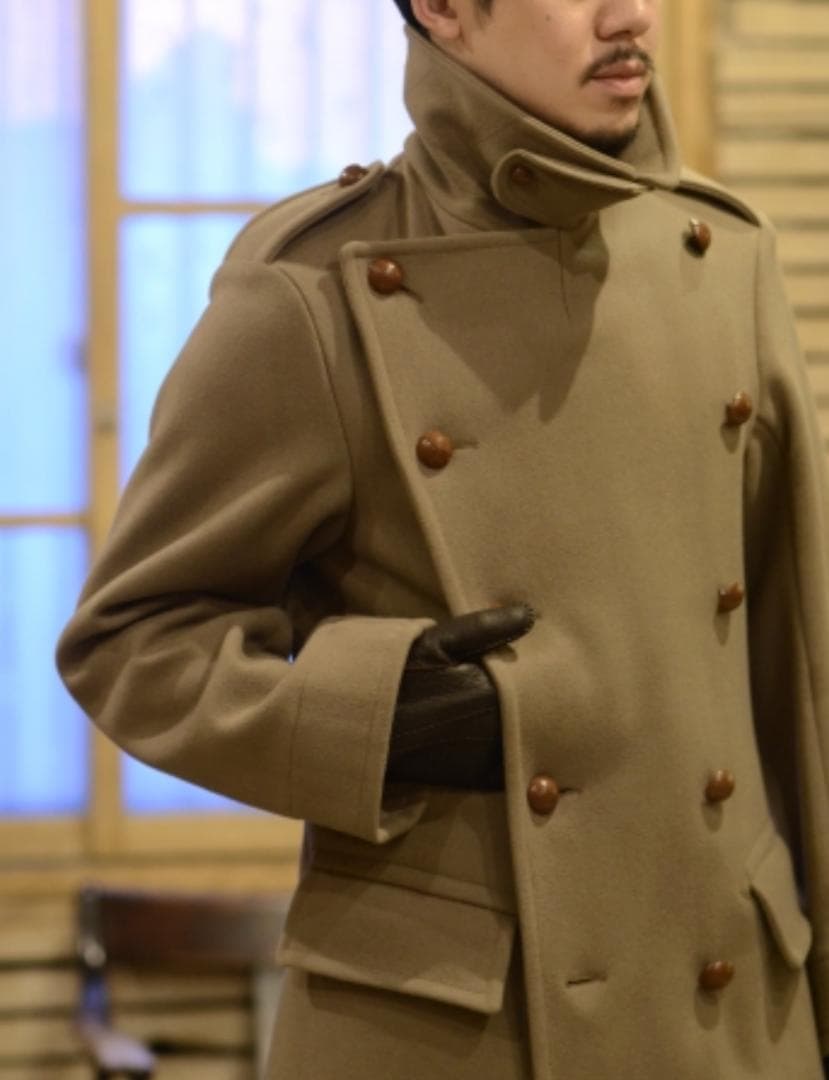 ANATOMICA CD LONG COAT Made in France　M