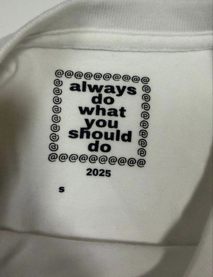 always do what you should do Tシャツ