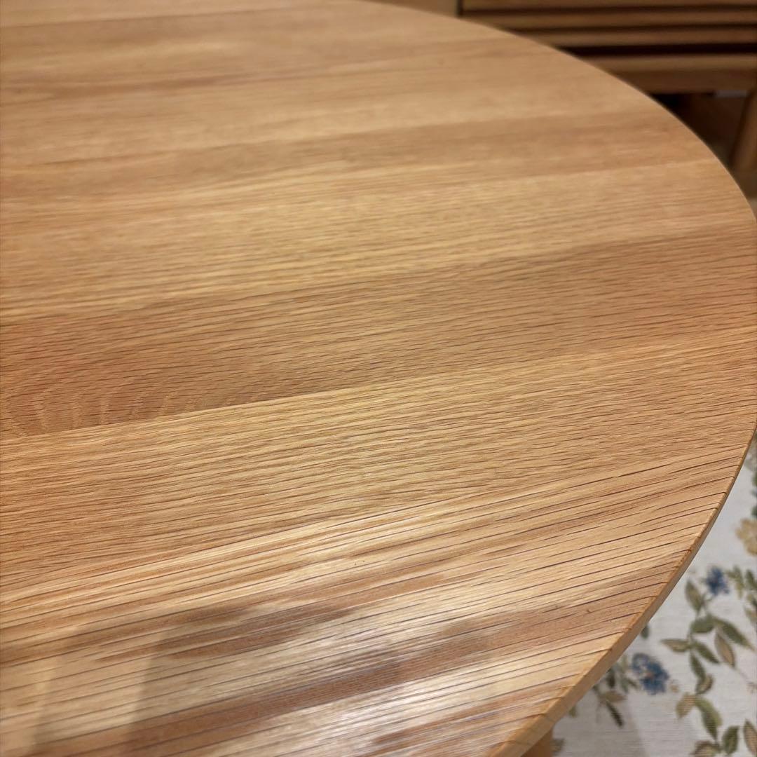 【もんちゃん♡】unico SOLK(ソルク)　ローテーブル Φ760