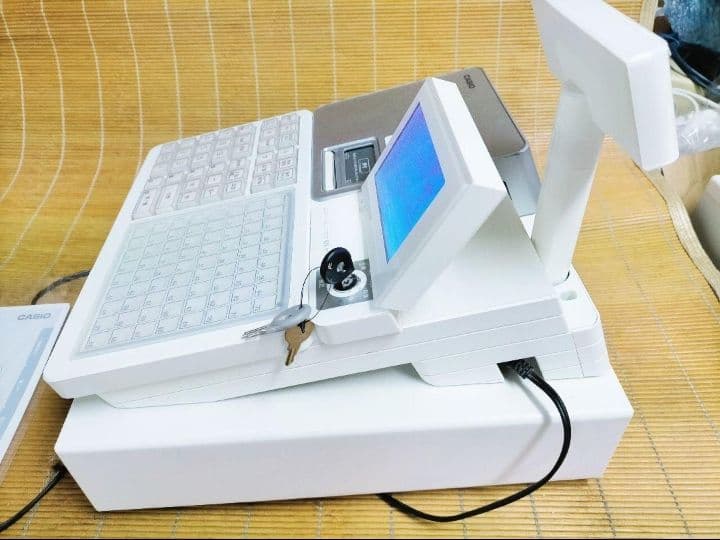 カシオレジスター　SR-CS550　スマホ連携Bluetooth　599959