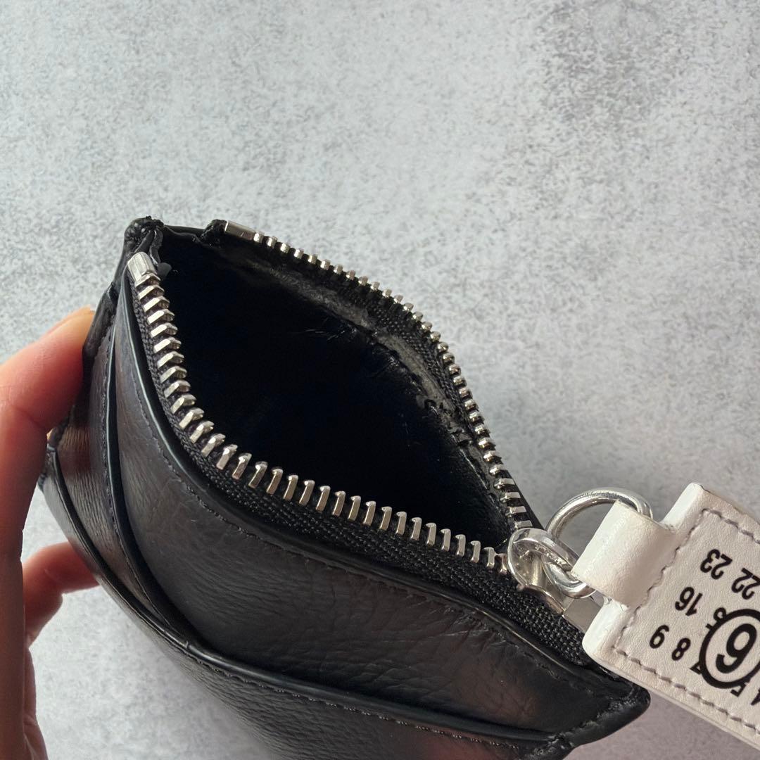 MM6 Maison Margiela 黒 レザー ケース