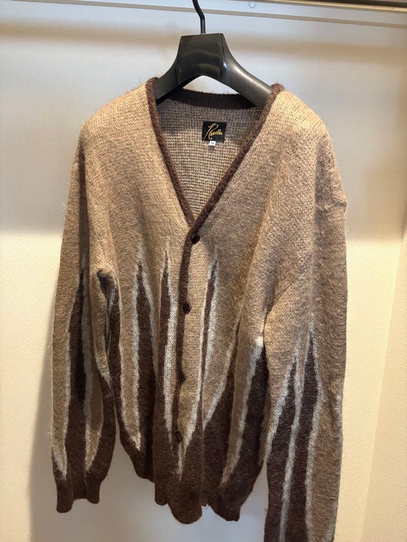 NeedlesxJOURNAL STANDARD別注 フレイムモヘアカーディガン