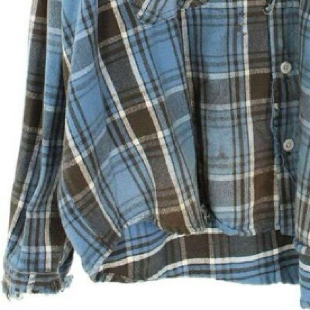 SAINT Mxxxxxx セントマイケル チェックシャツ ヘビネル ネルシャツ