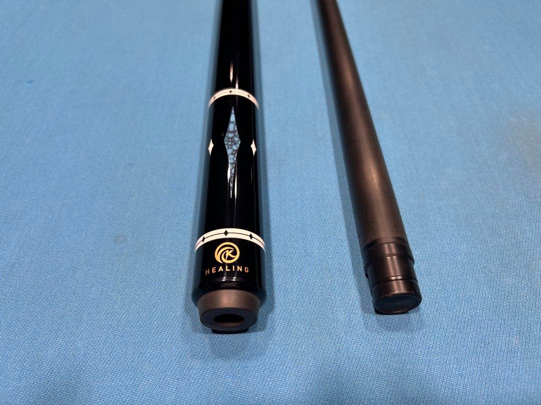 ビリヤードキュー カーボンファイバー 黒