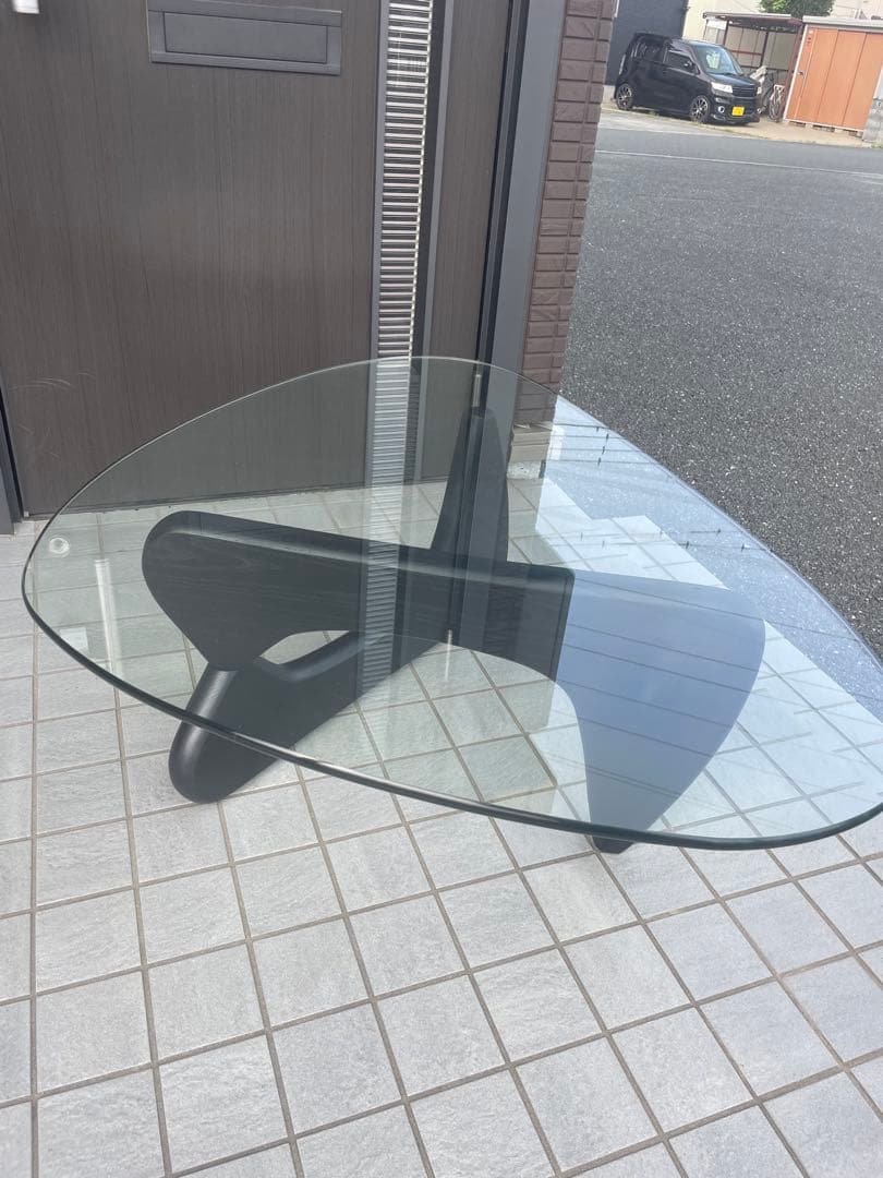 【美品⭐︎関東直接お渡し】ノグチテーブル　リプロダクト　コーヒーテーブル　ガラス