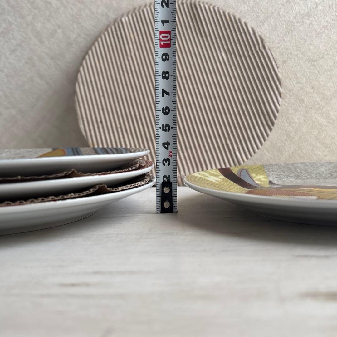 キャロラ・ヴァン・ダイク　ビースティーズ プレート4枚セット Magpie