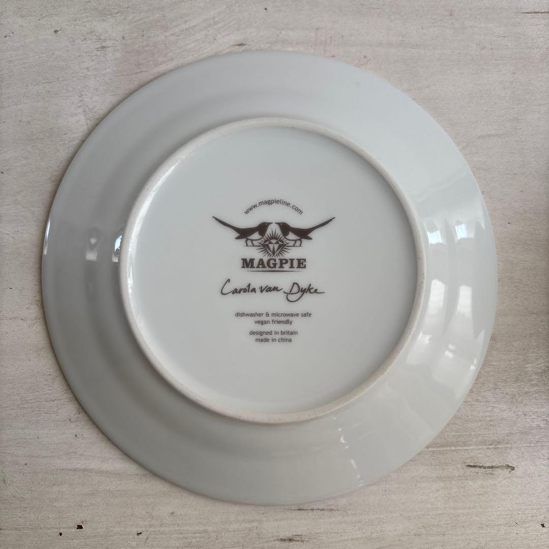 キャロラ・ヴァン・ダイク　ビースティーズ プレート4枚セット Magpie