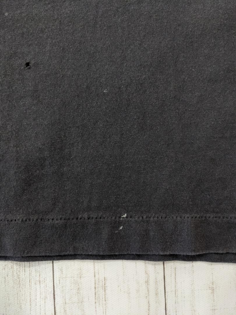 セントマイケル×FOG/ロゴプリントロンT/フェード・グランジ/ビッグシルエット