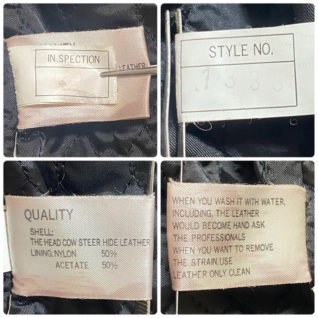 Vintage Leather Jacket ステアハイド 牛革 TALON