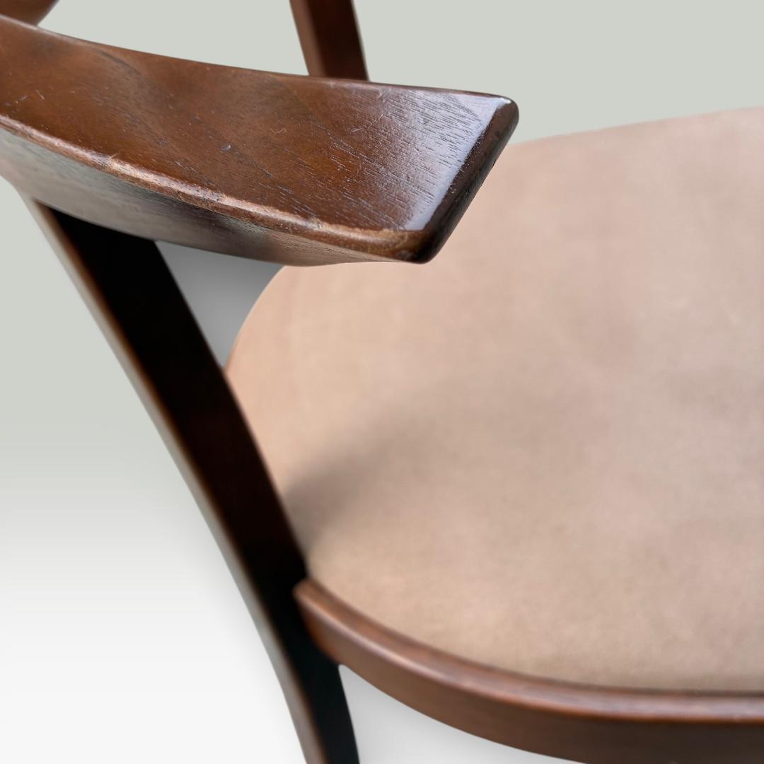 美品　カンディハウス　ダイニング　チェア　アームチェア　１