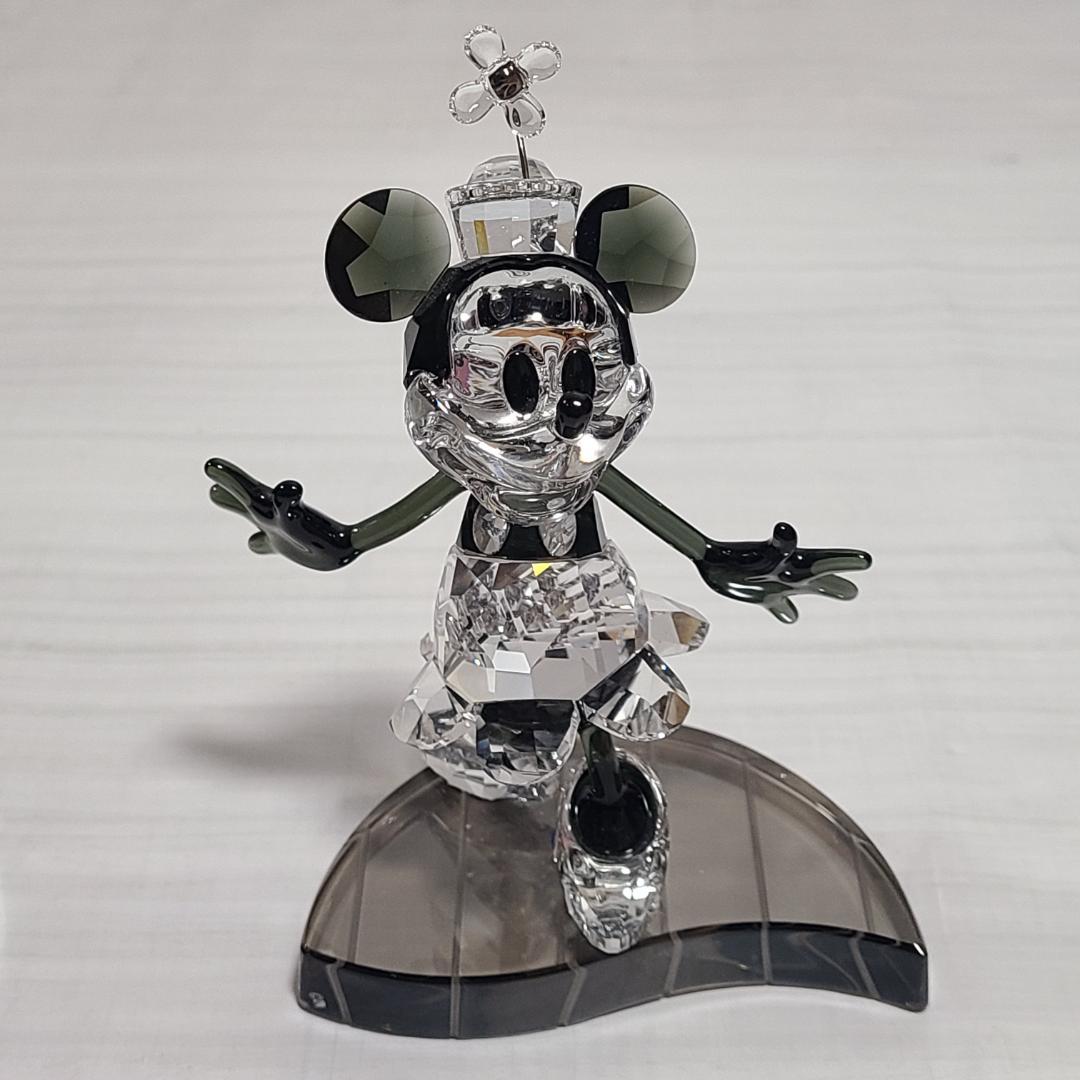 スワロフスキー 蒸気船ウィリー 2013限定品 ミッキー ミニー ディズニー