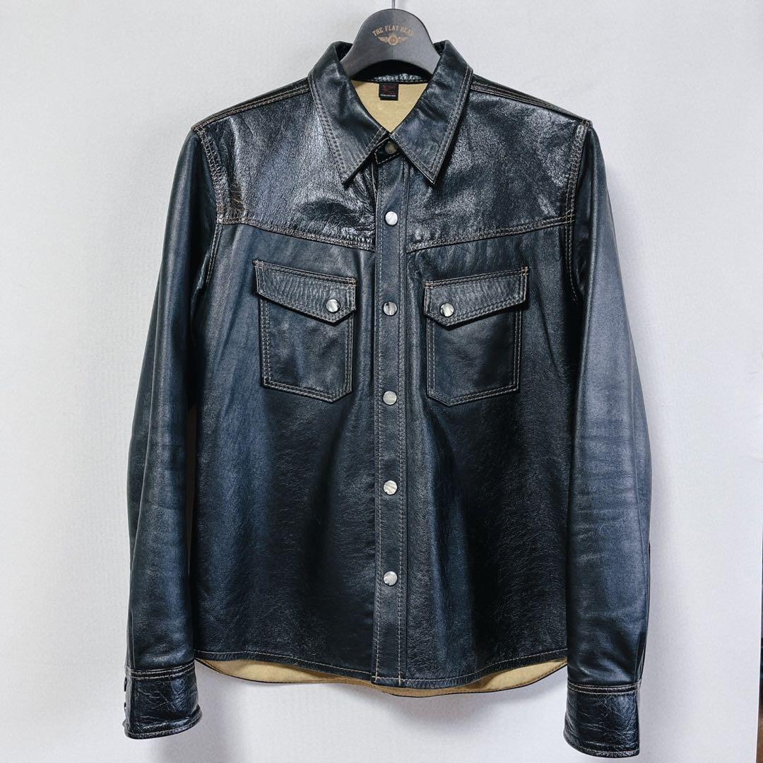 フラットヘッド/レザージャケット ホースハイドシャツジャケット