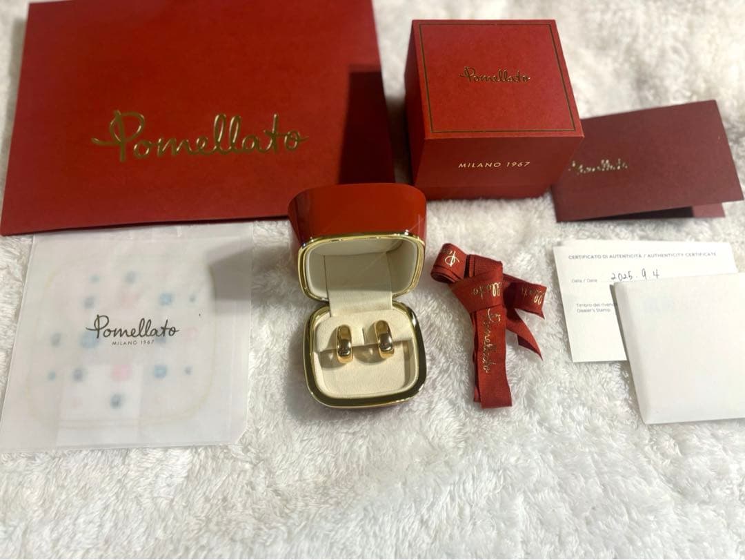 新パッケージ　ポメラート　イコニカピアス　2025年秋購入