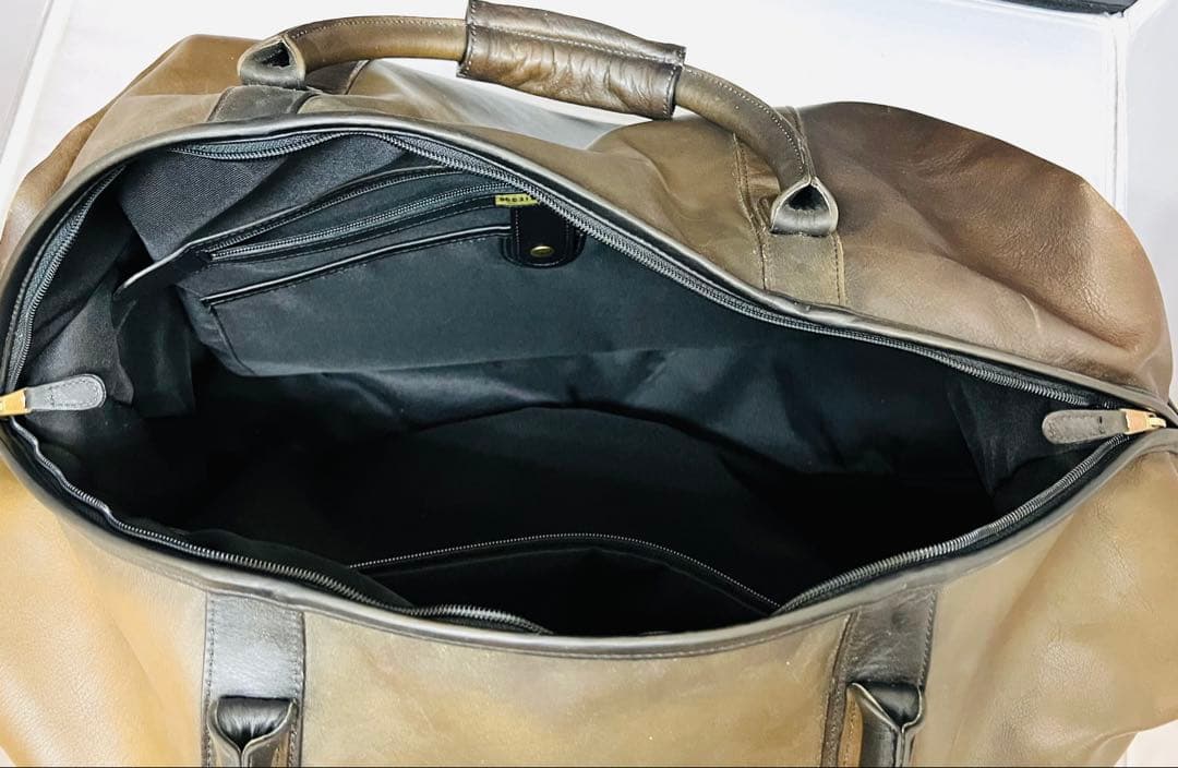 OLD COACH コーチ グラブタンレザー ボストンバッグ ドイツフック