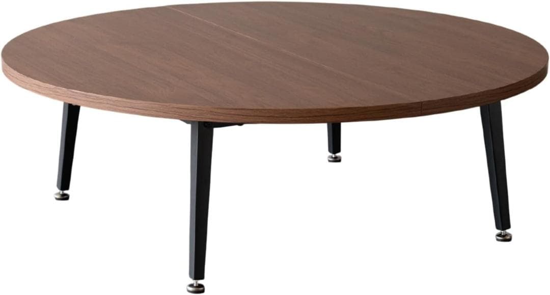 【新品未開封】 ローテーブル ちゃぶ台 105cm 高さ35cm ブラウン