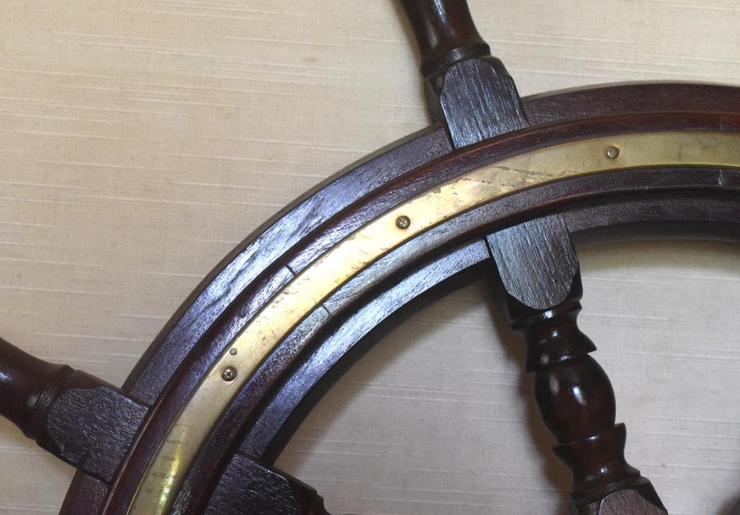 船舶用舵輪●John Hastie & Co. Ltd製造●24-06-19