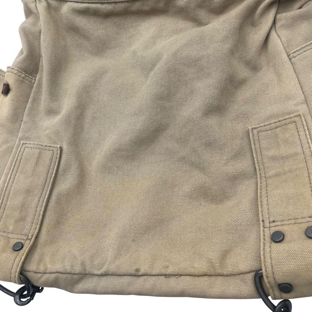 【希少】DIESEL メッセンジャーバッグ ベージュ archive y2k