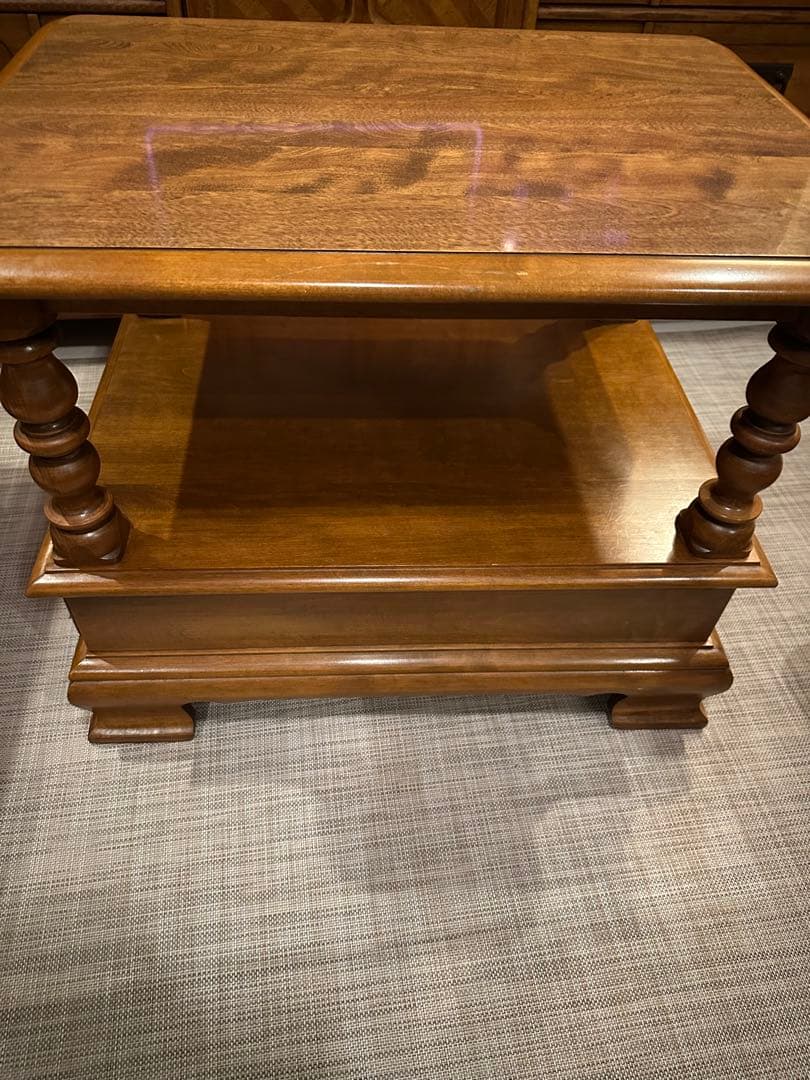 ミッドセンチュリー　ETHAN ALLENサイドテーブル　ヴィンテージ