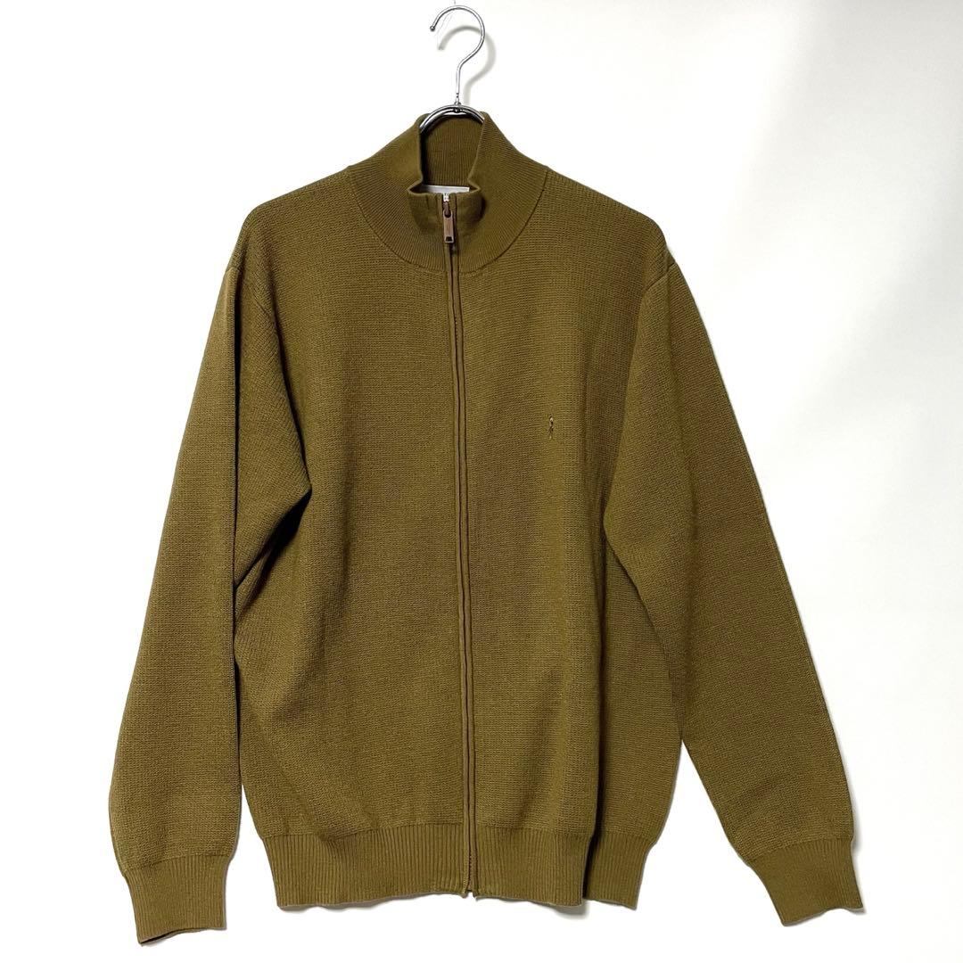 【本日限定価格】マッキントッシュロンドン ジップアップニット カーディガン LL