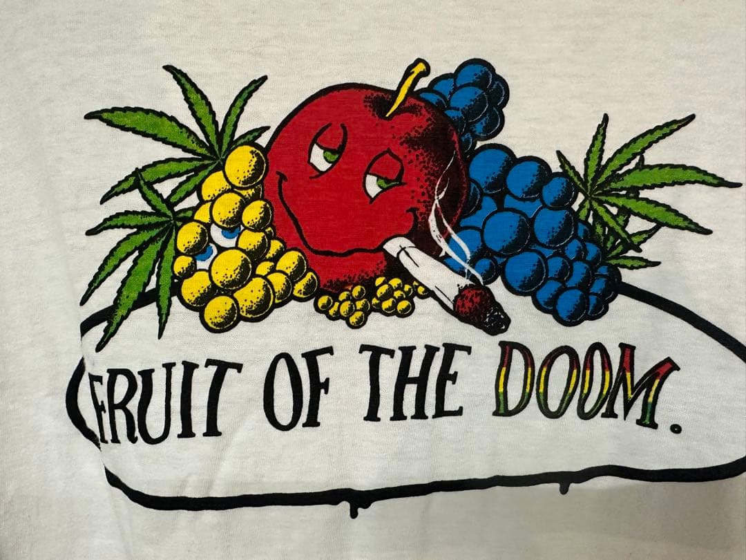 FRUIT OF THE DOOM マリファナ　パロディ　Tシャツ