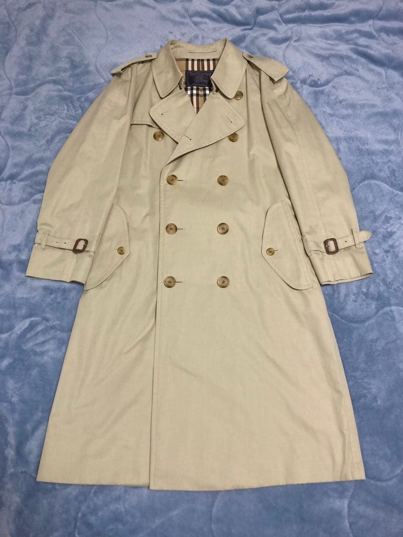 【超美品】Burberrys バーバリー トレンチコート ダブル