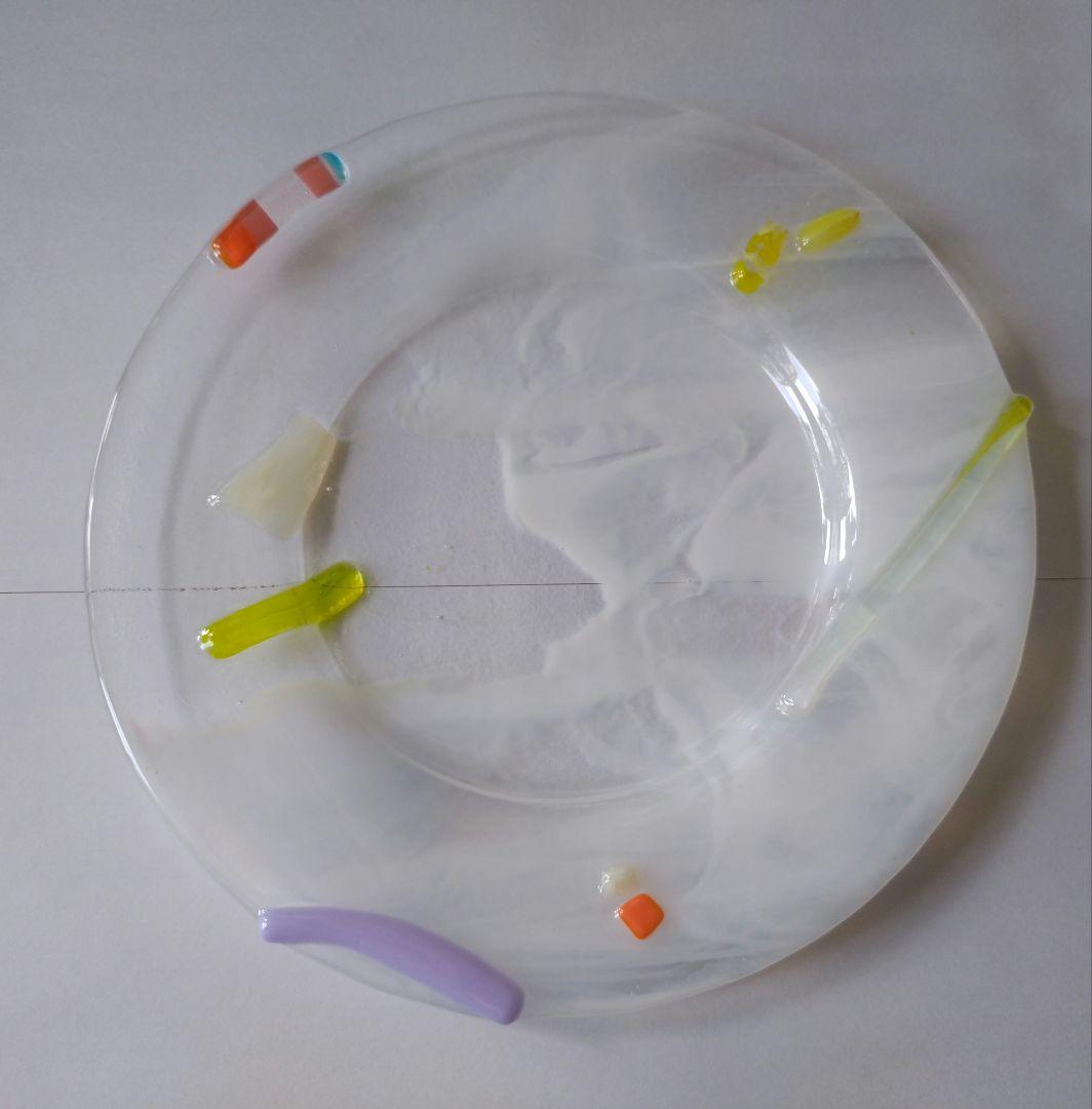 天気雨さん コラージュ皿