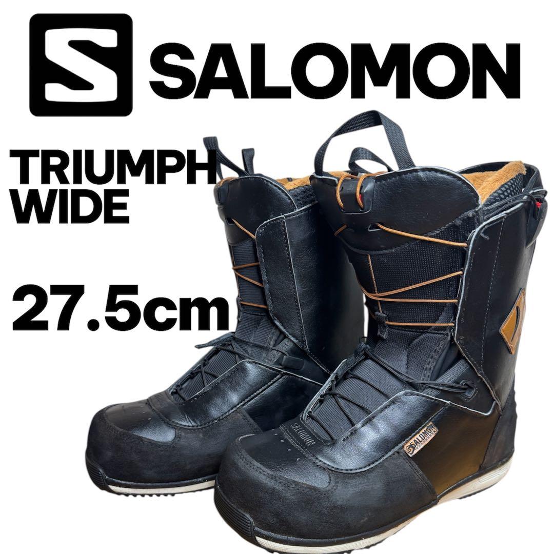SALOMON TRIUMPH WIDE 27.5cm サロモン　スノーボード