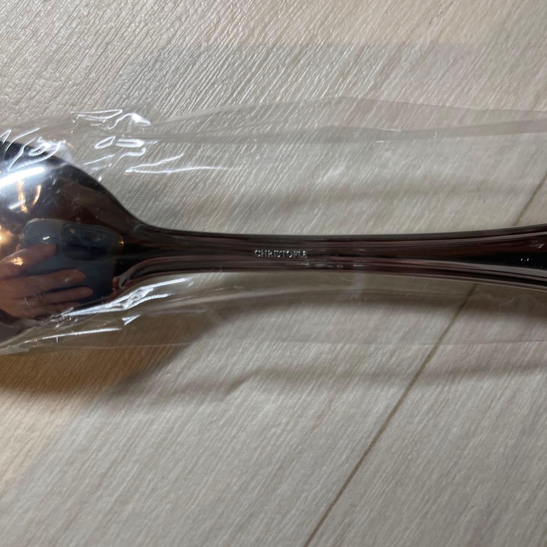 価格変更済　未使用品 Chirstofle クリストフル　スプーン二本