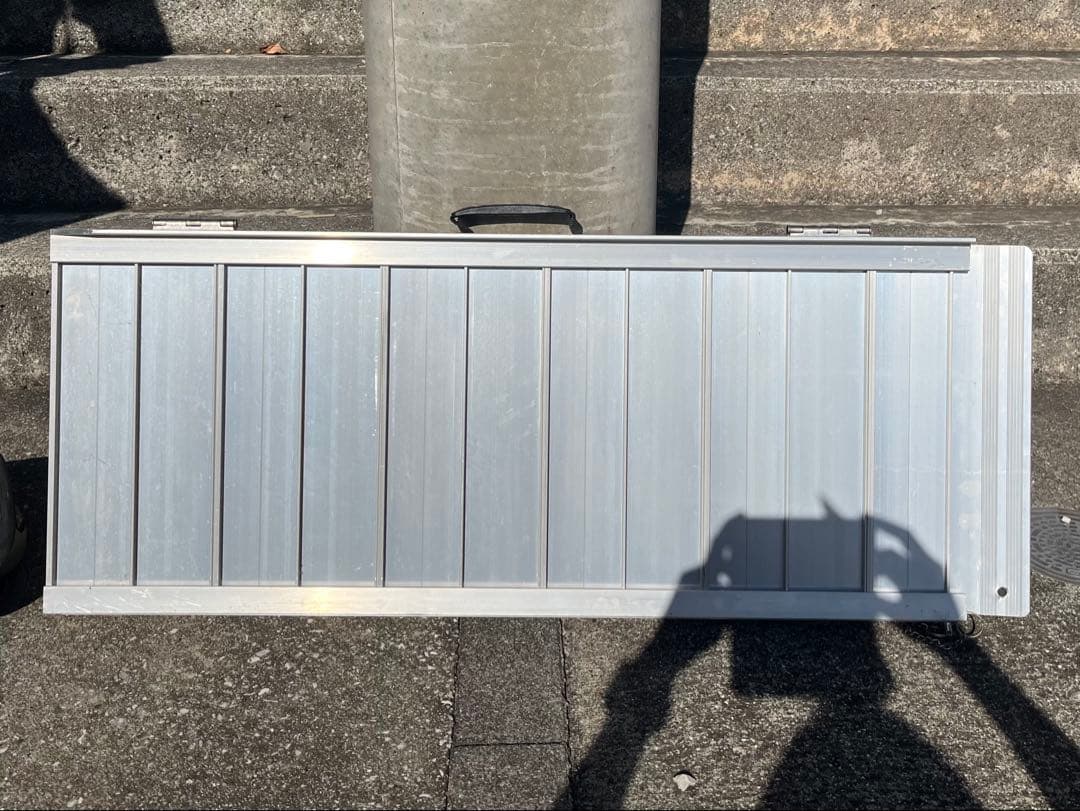 【美品】折りたたみスロープ　車椅子 バイク 自転車 農具等