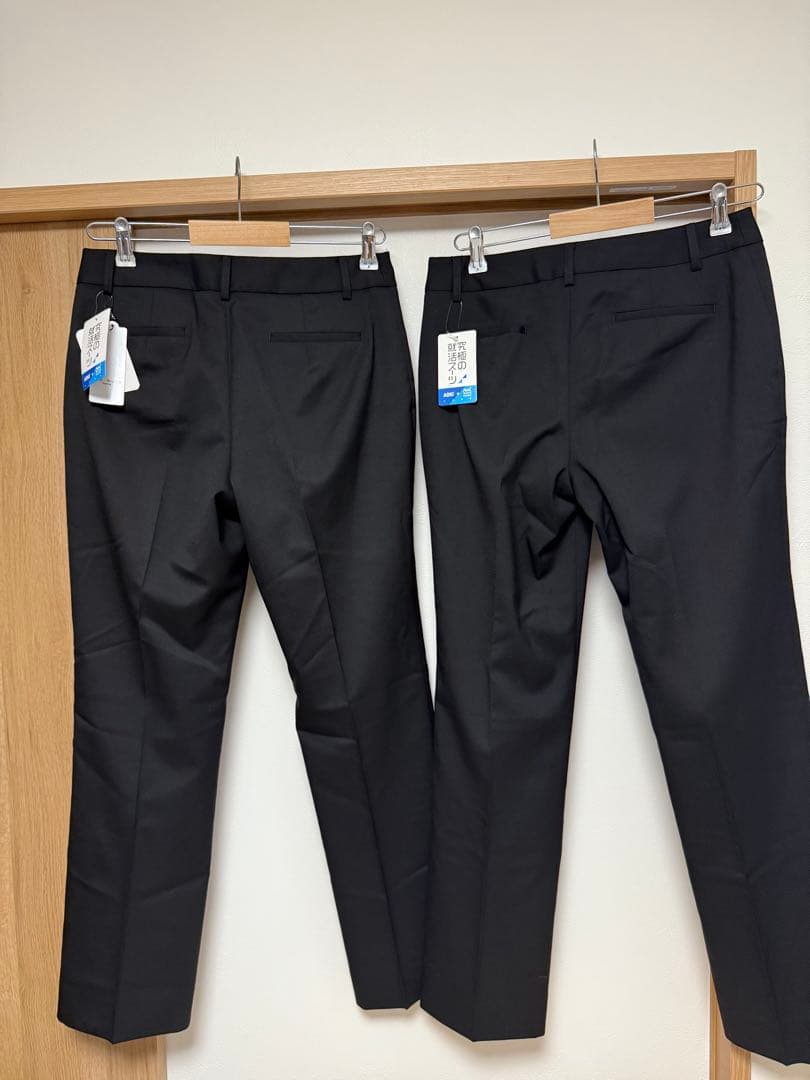 未使用品　タグ付き　アオキ　パンツスーツセットアップ　ブラック　11 M 高機能