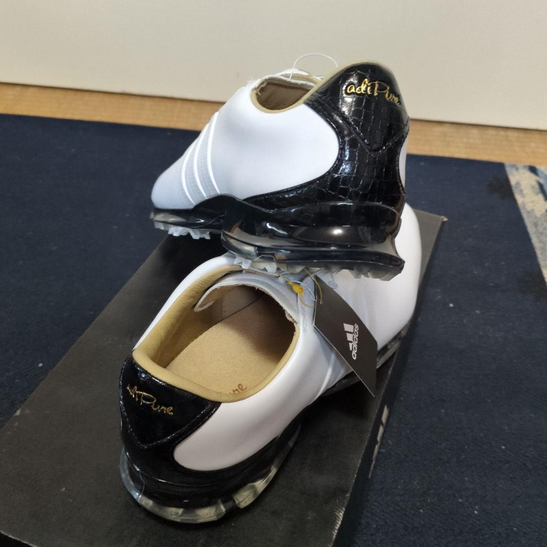 adipure ゴルフシューズ ホワイト