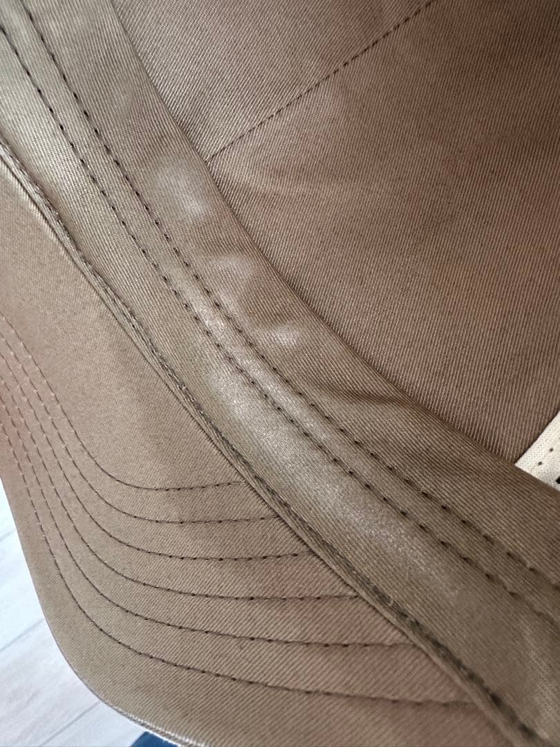 Celine セ カーキ ベースボールキャップ S