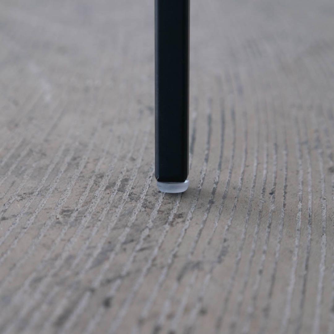 円形サイドテーブル ナチュラル×ブラック