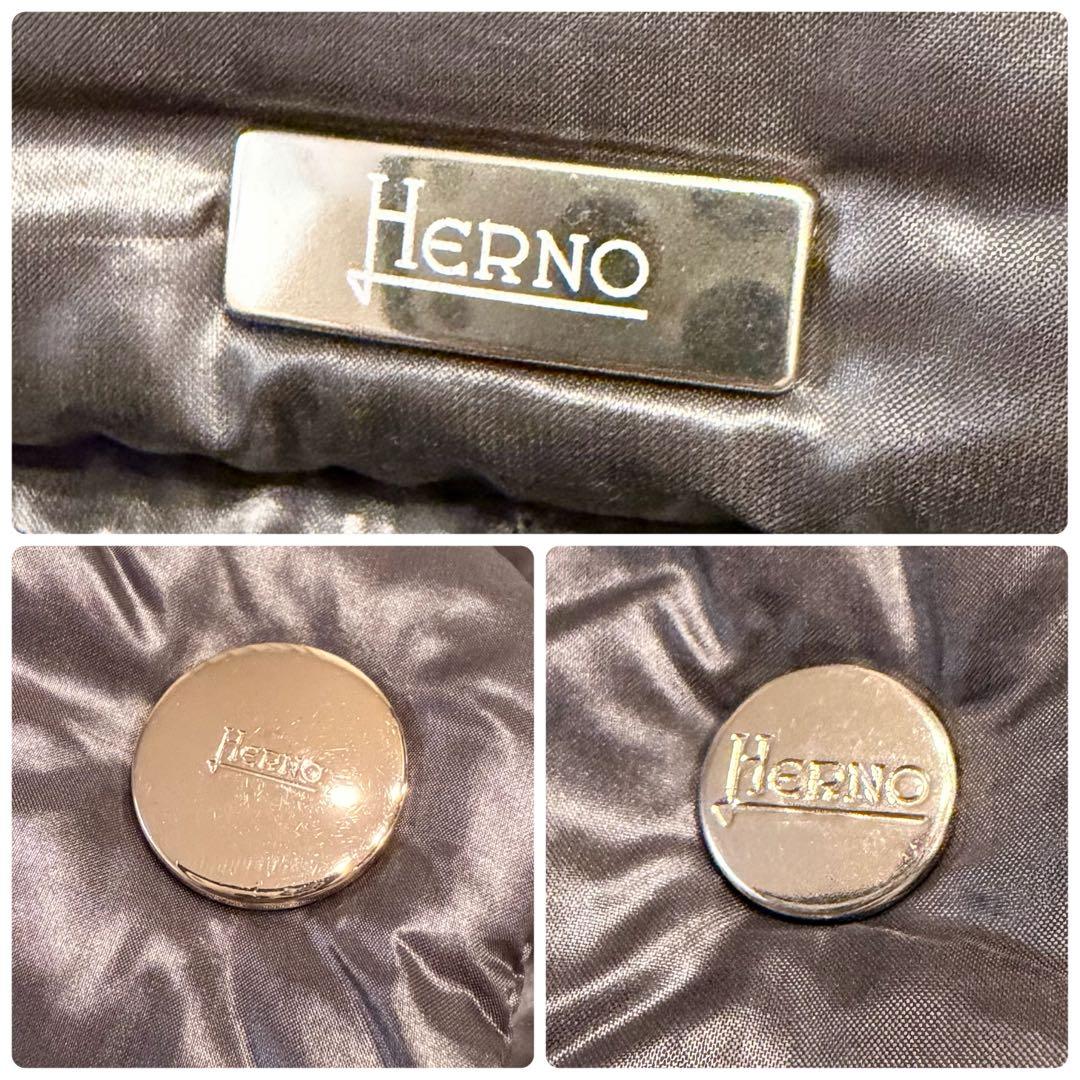 美品 HERNO ヘルノ ダウンジャケット AMELIA セミロング丈 40