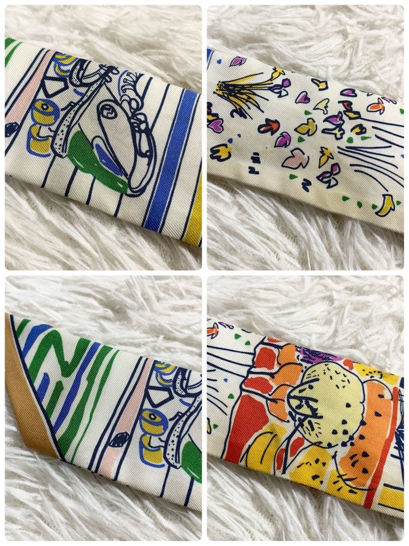 HERMES　エルメス　RAYURES D'ETE　ツイリー　レイユール・デテ