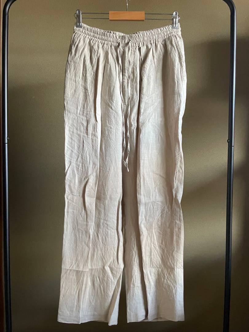 MARKAWARE （マーカウェア）ヘンプ素材イージーパンツ