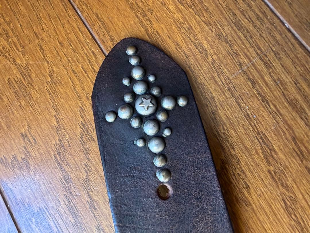 OLD STUD スタッズベルト スタースタッズ W79-90