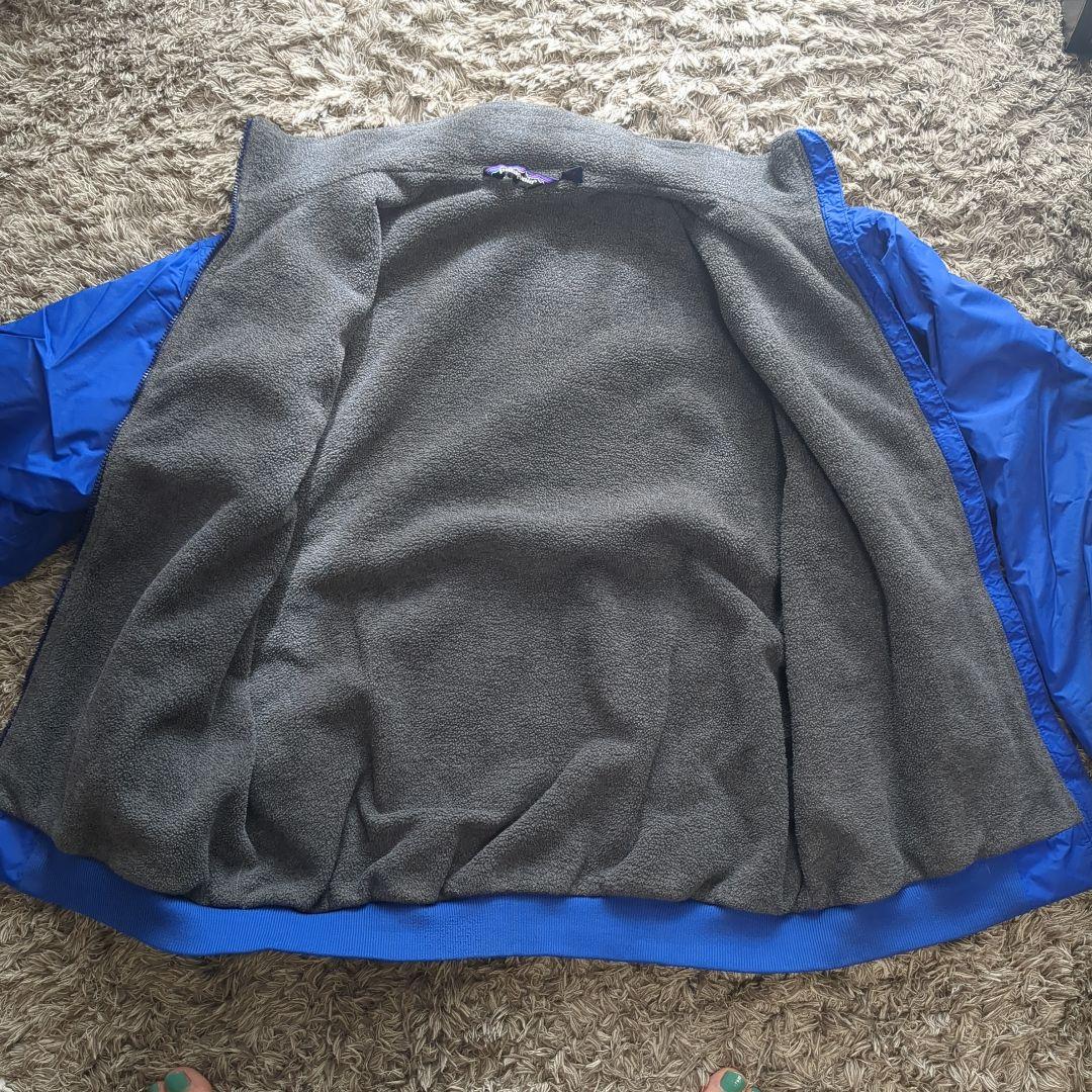 80s Patagonia USA製 シェルドシンチラ ブルー XXL