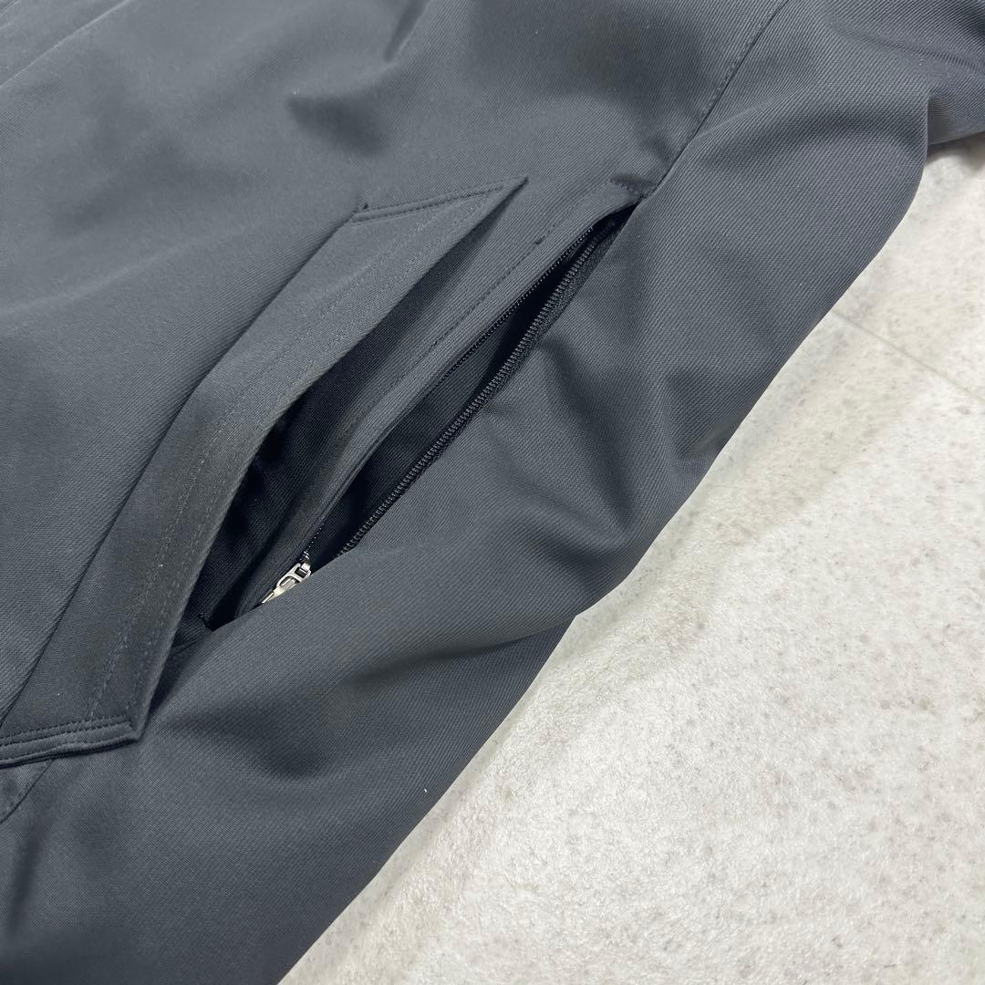 【SANYO】ゴアテックス ダウンライナー付 ステンカラーコート フード M