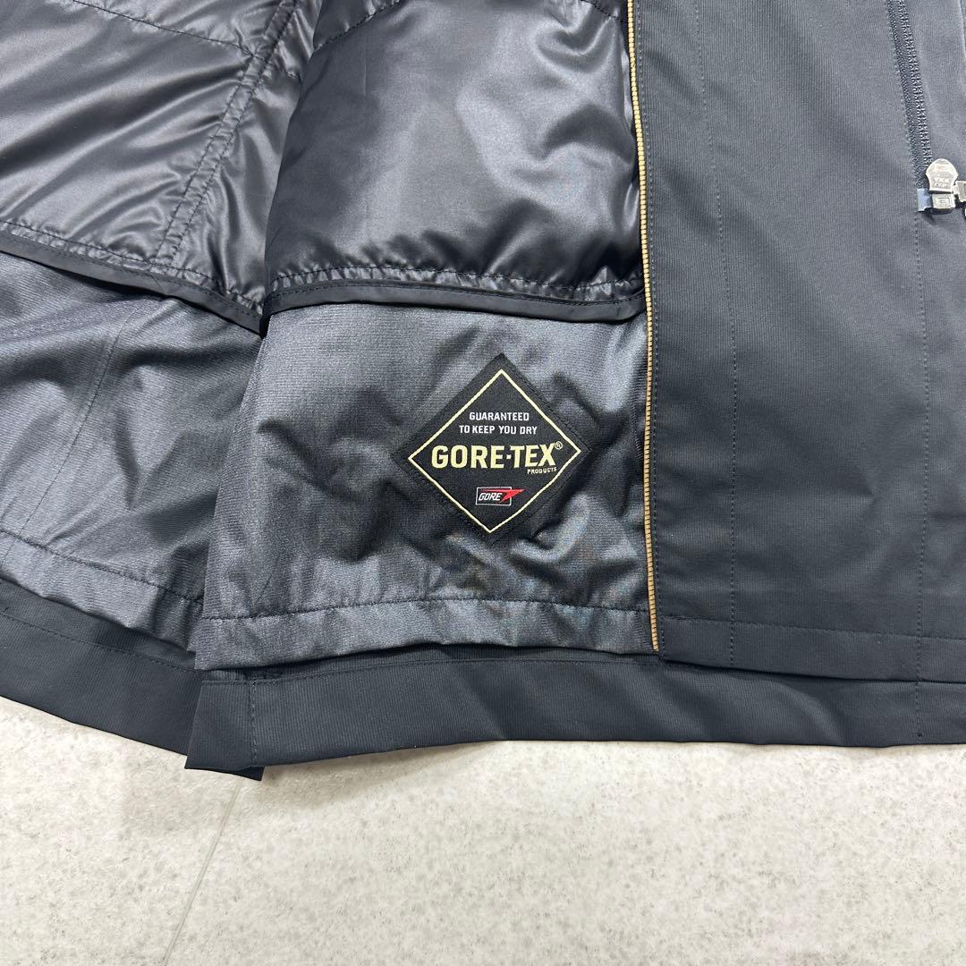 【SANYO】ゴアテックス ダウンライナー付 ステンカラーコート フード M