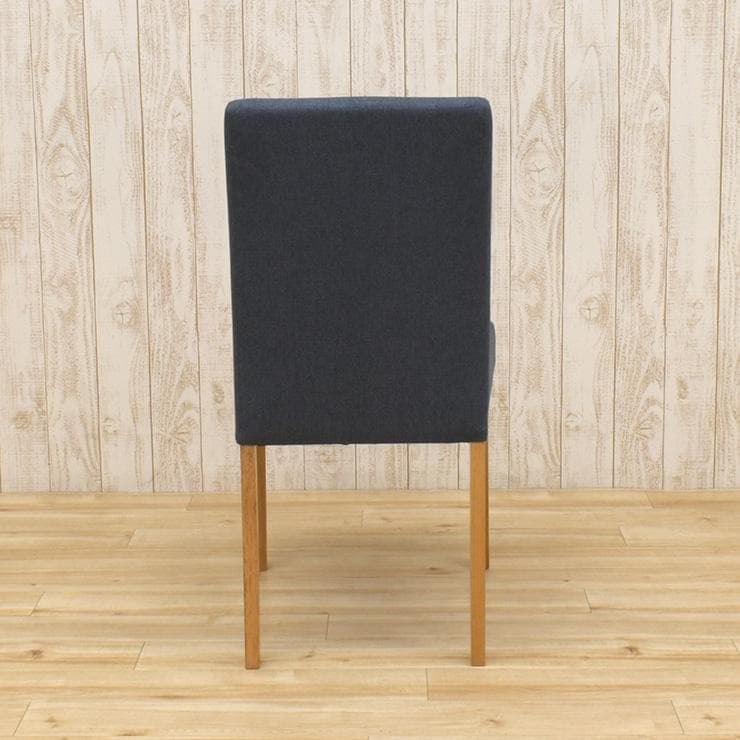 TR DC FAB　2脚　ダイニングチェア　グレー系＊ナチュラル　ファブリック