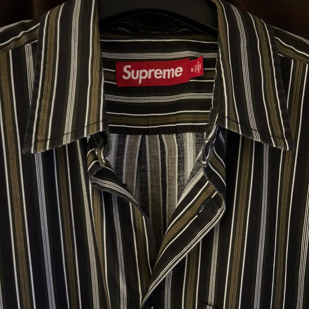 トップス Supreme Loose Fit Multi Stripe S/S Shirt