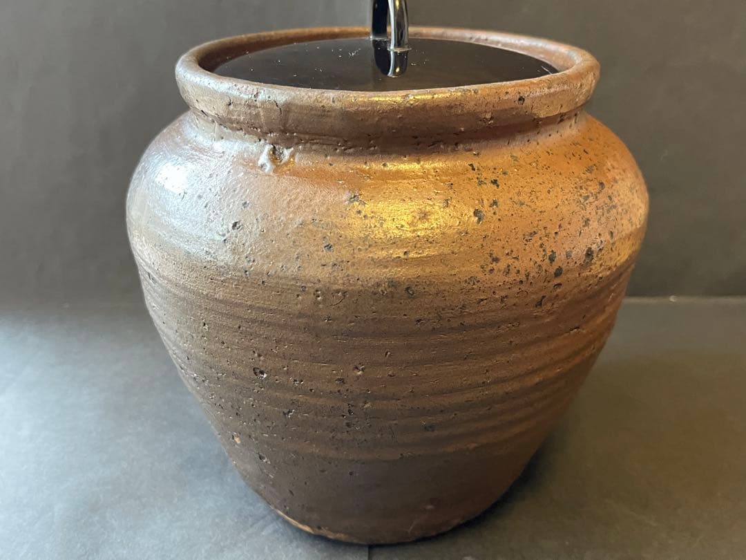 骨董品　古丹波　水指